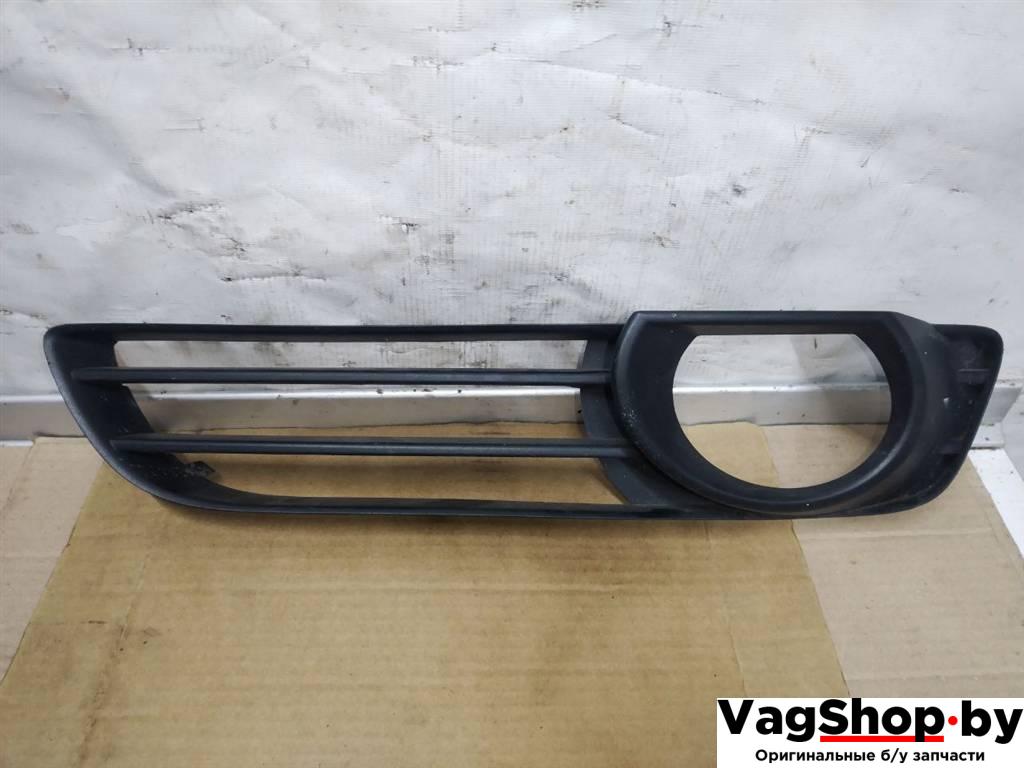 рамка фары противотуманной левой Audi Q7 4L 2008, 3.0 л., TDi, дизель, АКПП, черный, внедорожник 5 дв., полный привод, 4L0807675 - фото №1