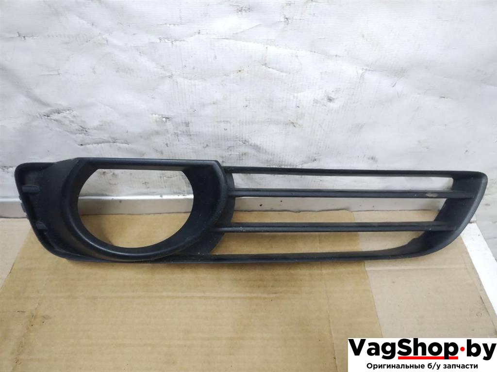 рамка фары противотуманной правой Audi Q7 4L 2008, 3.0 л., TDi, дизель, АКПП, черный, внедорожник 5 дв., полный привод, 4L0807676 - фото №1