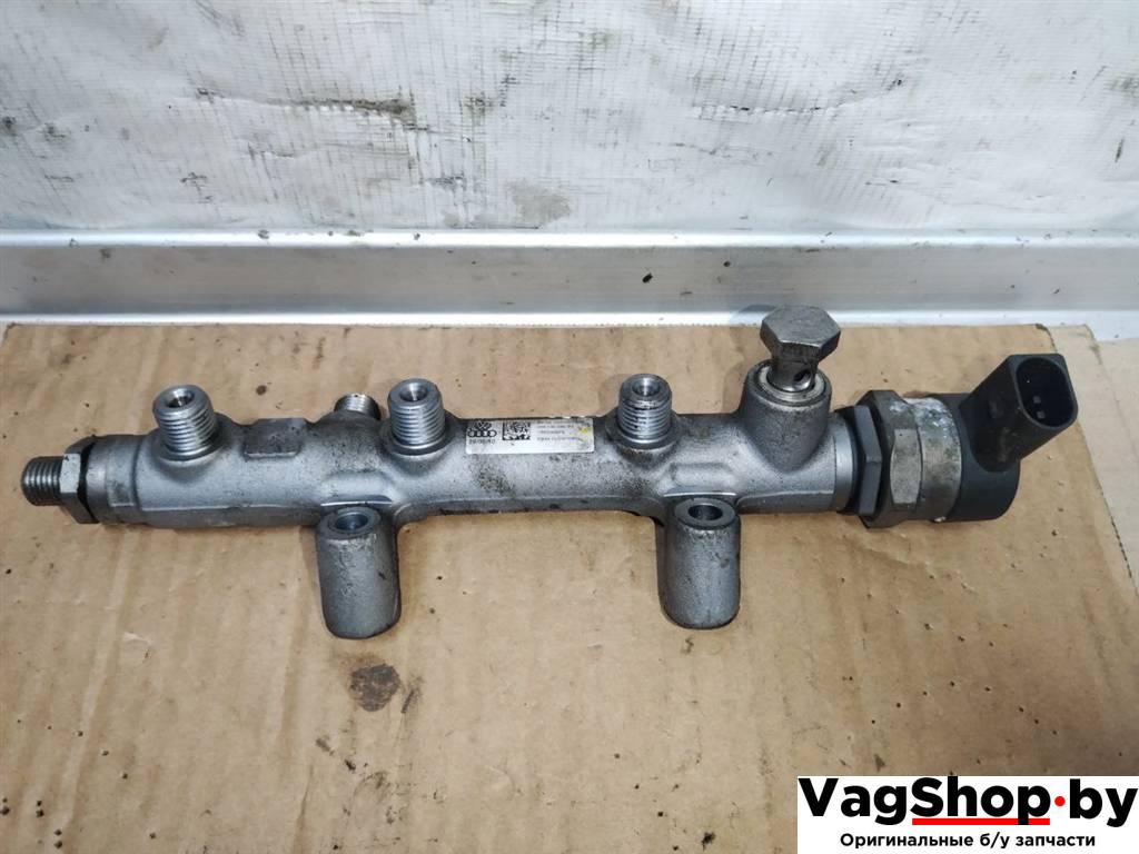 топливная рампа Audi A8 D4/4H 2011, 3.0 л., TDi, CDT, дизель, АКПП, синий, седан, полный привод, 059130090BS, 057130764AD - фото №1