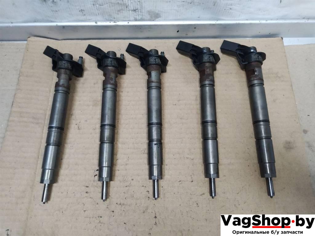 форсунка Audi A8 D4/4H 2011, 3.0 л., TDi, CDT, дизель, АКПП, синий, седан, полный привод, 059130277CC, 0445116040 - фото №1