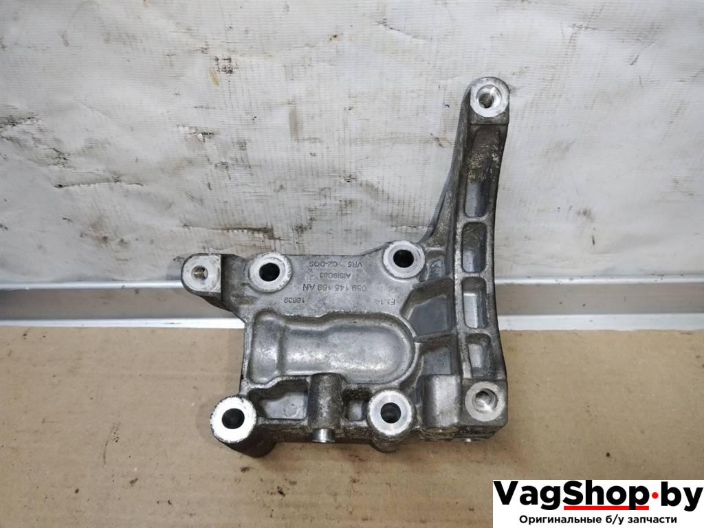 кронштейн компрессора кондиционера Audi A8 D4/4H 2011, 3.0 л., TDi, CDT, дизель, АКПП, синий, седан, полный привод, 059145169AN - фото №1