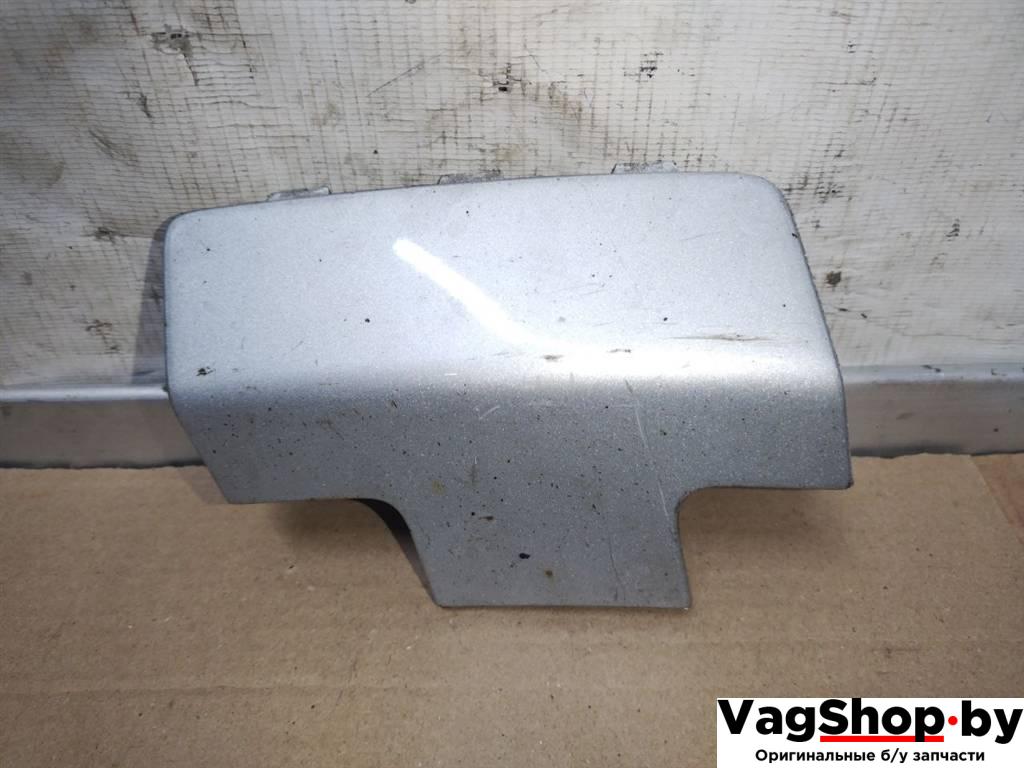 Заглушка (решетка) в бампер задний Volkswagen Golf 6 поколение 2010, 1.4 л., TSI, CAX, бензин, МКПП, серебро, универсал, передний привод, 1K9807441, 1K9807441A - фото №1