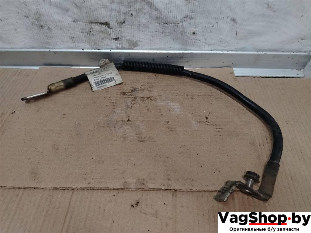 минусовой провод аккумулятора Audi Q5 8R 2011, 3.0 л., TDi, CCW, дизель, АКПП, серый, внедорожник 5 дв., полный привод, 8R0971228E, 8R0971237B - фото №1