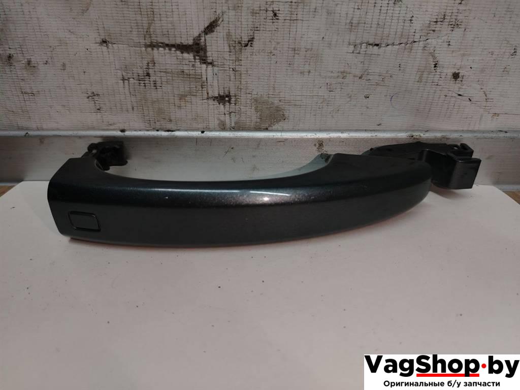 ручка наружная передняя левая Audi Q5 8R 2011, 3.0 л., TDi, CCW, дизель, АКПП, серый, внедорожник 5 дв., полный привод, 8T0837205A - фото №1