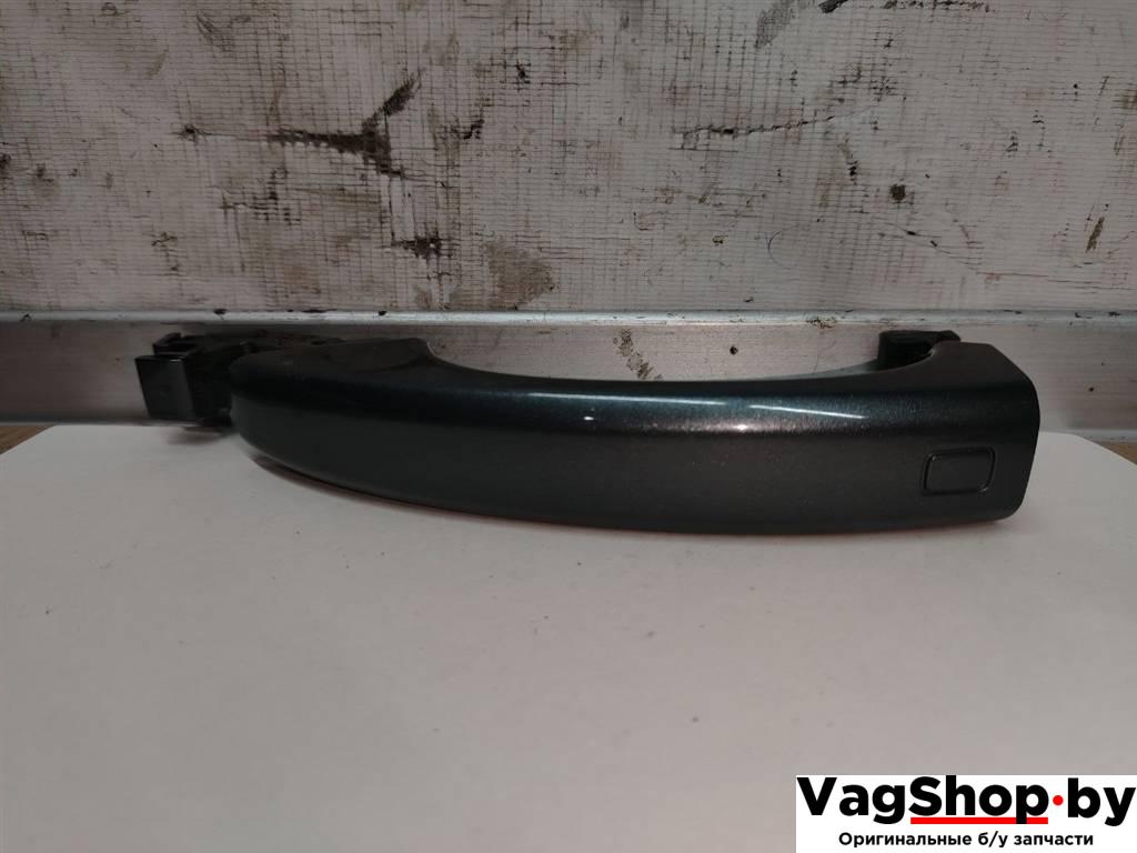 ручка наружная задняя левая Audi Q5 8R 2011, 3.0 л., TDi, CCW, дизель, АКПП, серый, внедорожник 5 дв., полный привод, 8T0837205A - фото №1