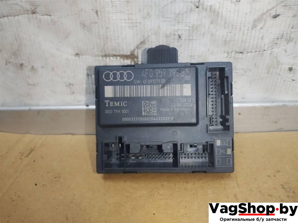 модуль управления двери Audi A6 4F/C6 2005, 3.0 л., TDi, BMK, дизель, АКПП, синий, седан, полный привод, 4F0959793B, 4F0910793B - фото №1