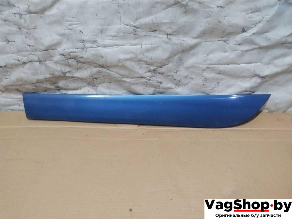 молдинг двери задней левой Audi A6 4F/C6 2005, 3.0 л., TDi, BMK, дизель, АКПП, синий, седан, полный привод, 4F0853969B - фото №1