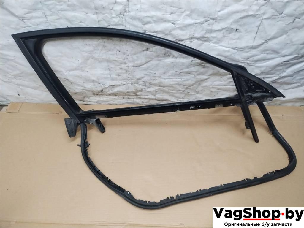 рамка двери Audi A6 4F/C6 2005, 3.0 л., TDi, BMK, дизель, АКПП, синий, седан, полный привод - фото №1