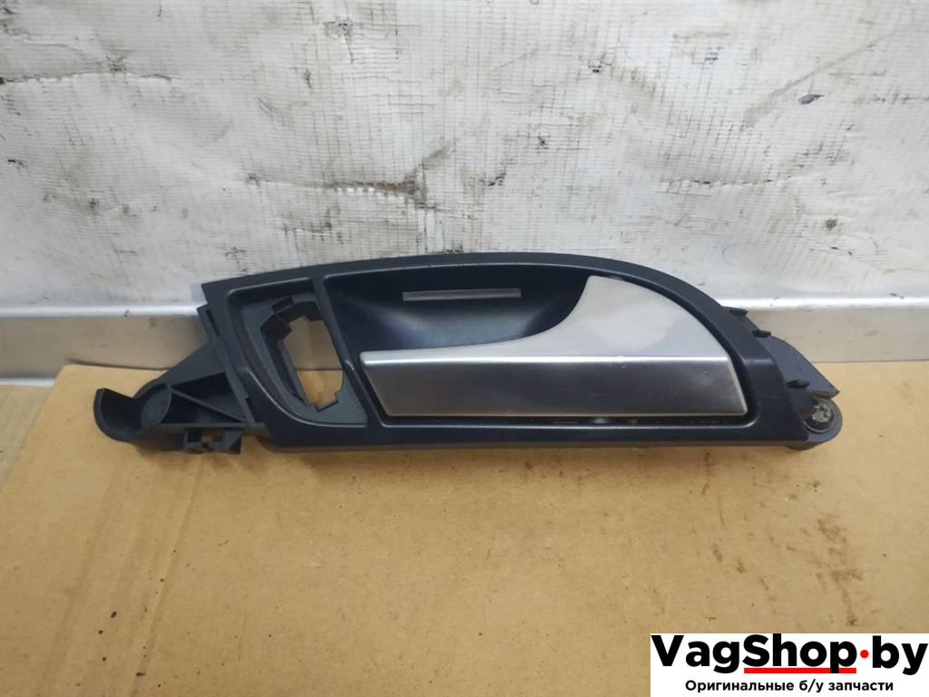 ручка внутренняя передняя правая Audi Q7 4L 2007, 3.0 л., TDi, BUG, дизель, АКПП, черный, внедорожник 5 дв., полный привод, 4L0837020 - фото №1