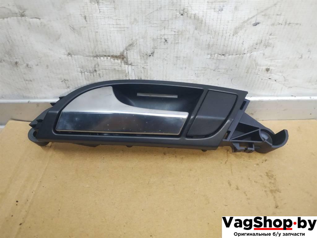 ручка внутренняя задняя левая Audi Q7 4L 2007, 3.0 л., TDi, BUG, дизель, АКПП, черный, внедорожник 5 дв., полный привод, 4L0837019 - фото №1