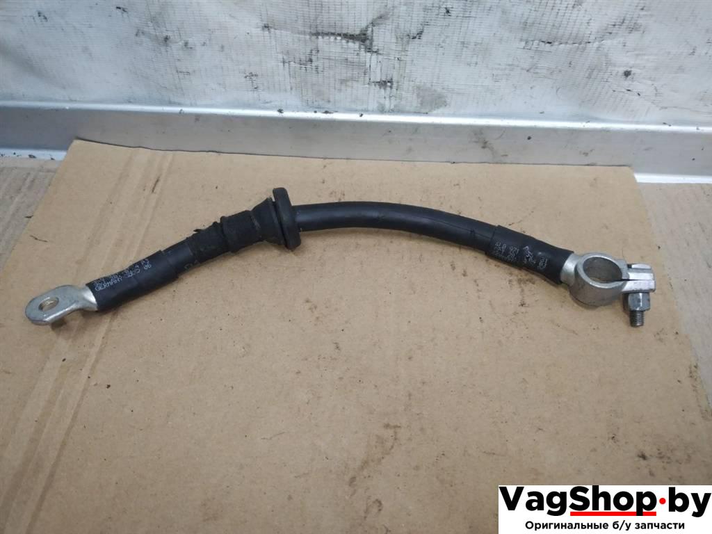 клемма аккумулятора минус Audi Q7 4L 2007, 3.0 л., TDi, BUG, дизель, АКПП, серый, внедорожник 5 дв., полный привод, 4L0971235 - фото №1