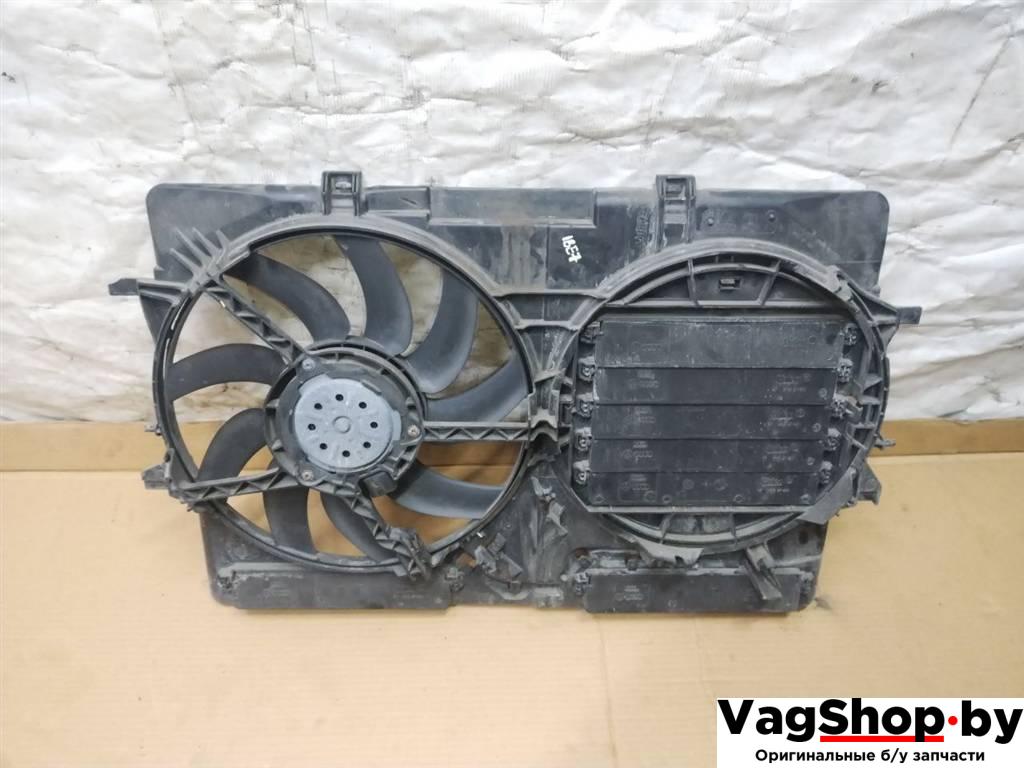 вентилятор радиатора Audi A4 B8/8K 2010, 2.7 л., TDi, CGK, дизель, МКПП, белый, седан, передний привод, 8K0121003L - фото №1