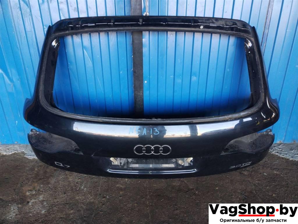 крышка багажника (дверь 3-5) Audi Q7 4L 2007, 3.0 л., TDi, BUG, дизель, АКПП, черный, внедорожник 5 дв., полный привод - фото №1