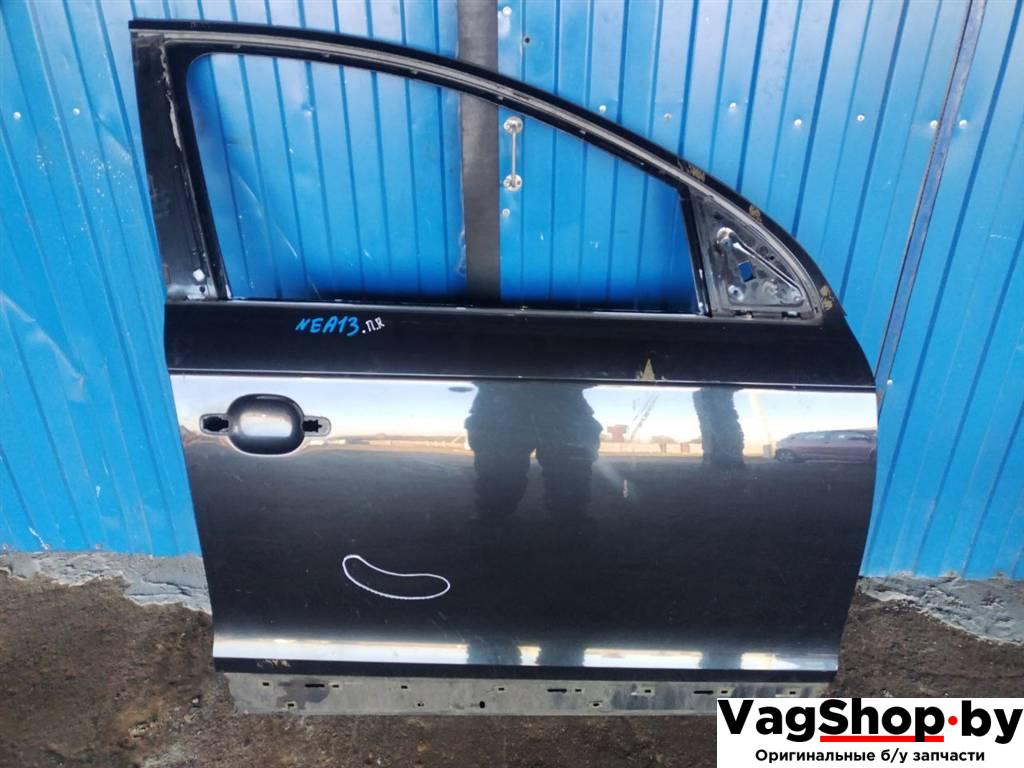 дверь передняя правая Audi Q7 4L 2007, 3.0 л., TDi, BUG, дизель, АКПП, черный, внедорожник 5 дв., полный привод - фото №1