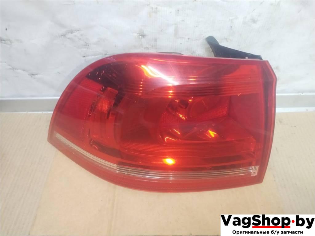 фонарь задний левый Volkswagen Touareg 2 поколение 2012, 3.6 л., FSI, CGR, бензин, АКПП, серебро, внедорожник 5 дв., полный привод, 7P6945095E - фото №1