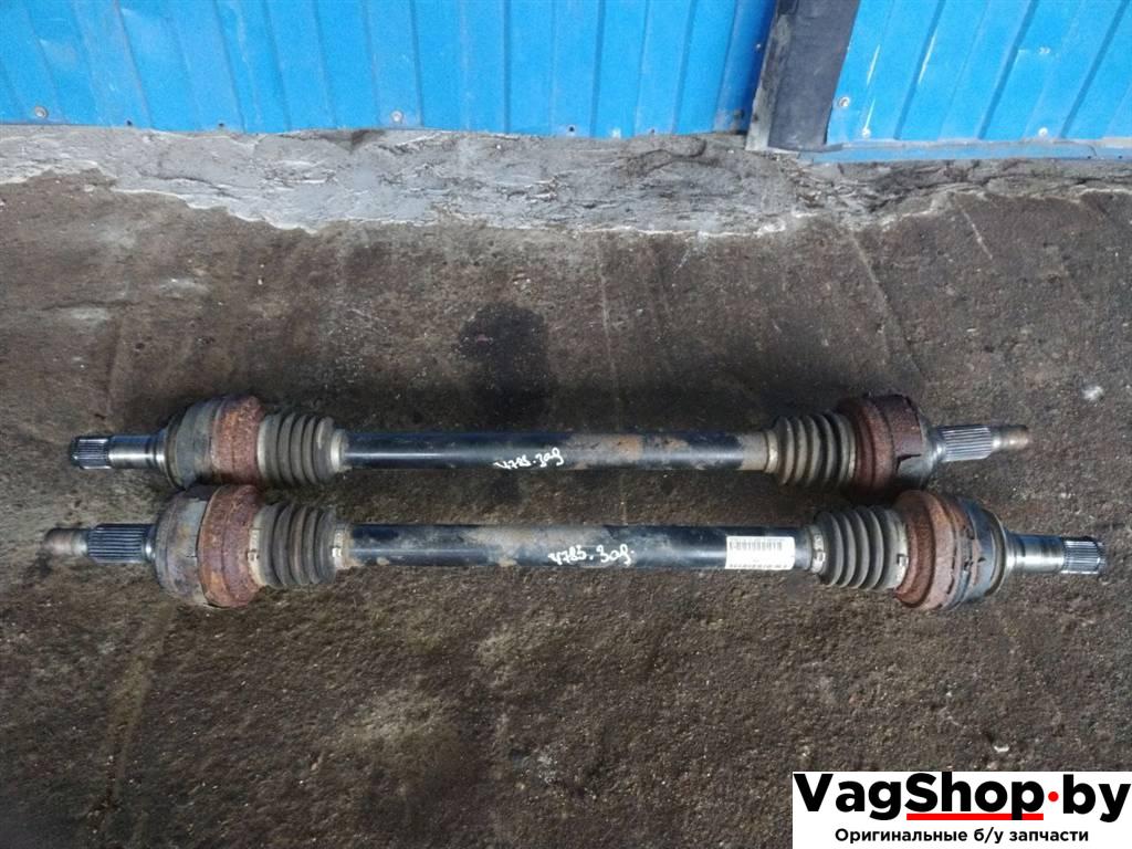 полуось задняя (приводной вал, ШРУС) Volkswagen Touareg 2 поколение 2012, 3.6 л., FSI, CGR, бензин, АКПП, серебро, внедорожник 5 дв., полный привод, 7P0501201G - фото №1