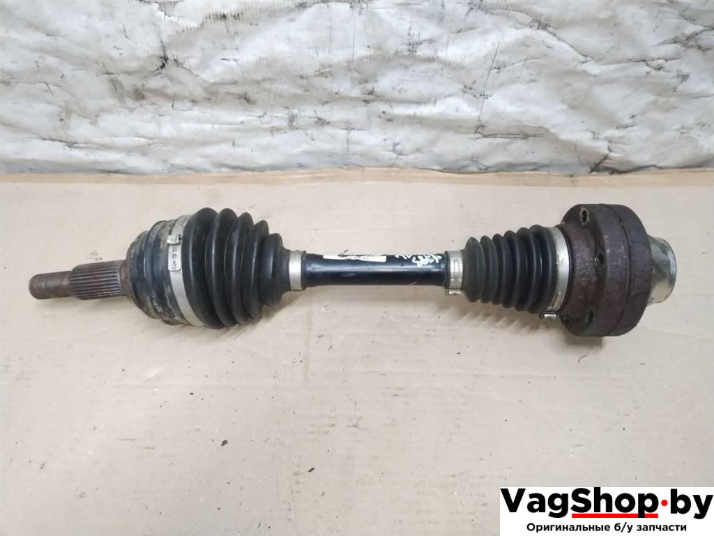 полуось передняя левая (приводной вал, ШРУС) Volkswagen Touareg 2 поколение 2012, 3.6 л., FSI, CGR, бензин, АКПП, серебро, внедорожник 5 дв., полный привод, 7P0407271B - фото №1