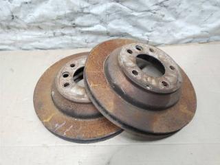 диск тормозной задний Volkswagen Touareg 2 поколение 2012, 3.6 л., FSI, CGR, бензин, АКПП, серебро, внедорожник 5 дв., полный привод