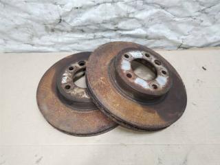 диск тормозной передний Volkswagen Touareg 2 поколение 2012, 3.6 л., FSI, CGR, бензин, АКПП, серебро, внедорожник 5 дв., полный привод