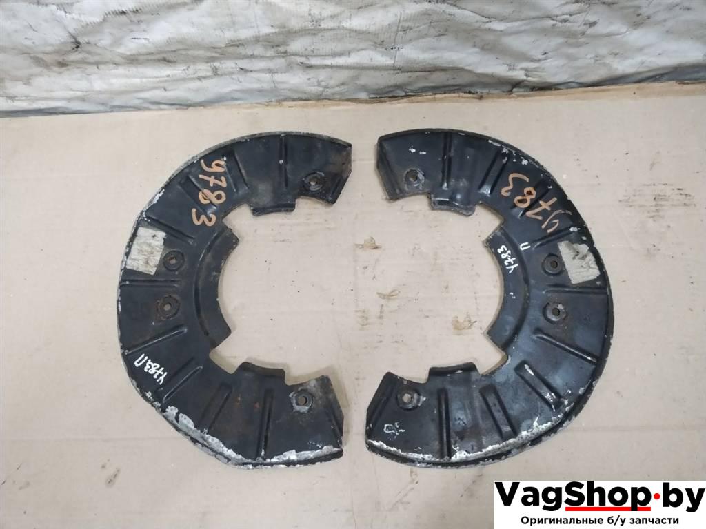 защитный кожух тормозного механизма Volkswagen Touareg 2 поколение 2012, 3.6 л., FSI, CGR, бензин, АКПП, серебро, внедорожник 5 дв., полный привод, 7L0615311B - фото №1