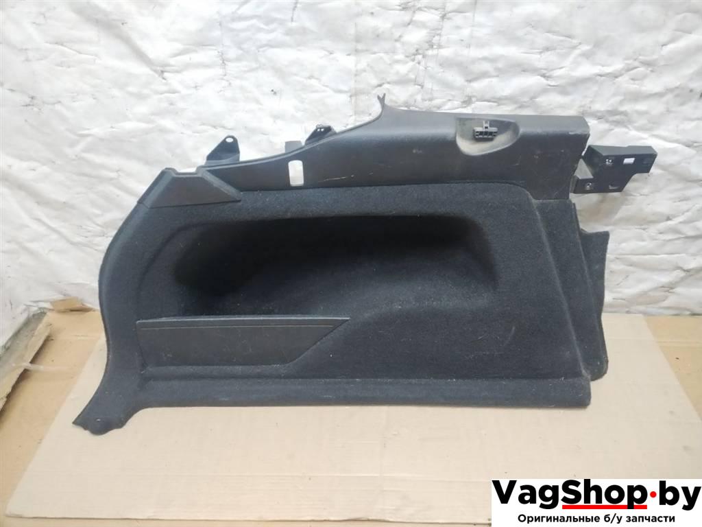 обшивка багажника Volkswagen Touareg 2 поколение 2012, 3.6 л., FSI, CGR, бензин, АКПП, серебро, внедорожник 5 дв., полный привод, 7P6867037 - фото №1