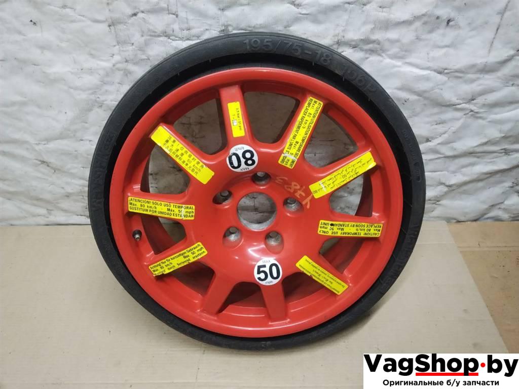 колесо запасное (таблетка) Volkswagen Touareg 2 поколение 2012, 3.6 л., FSI, CGR, бензин, АКПП, серебро, внедорожник 5 дв., полный привод, 7P0601027 - фото №1