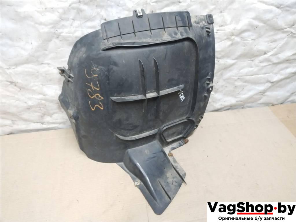 защита арок передняя левая (подкрылок) Volkswagen Touareg 2 поколение 2012, 3.6 л., FSI, CGR, бензин, АКПП, серебро, внедорожник 5 дв., полный привод, 7P6805911E - фото №1