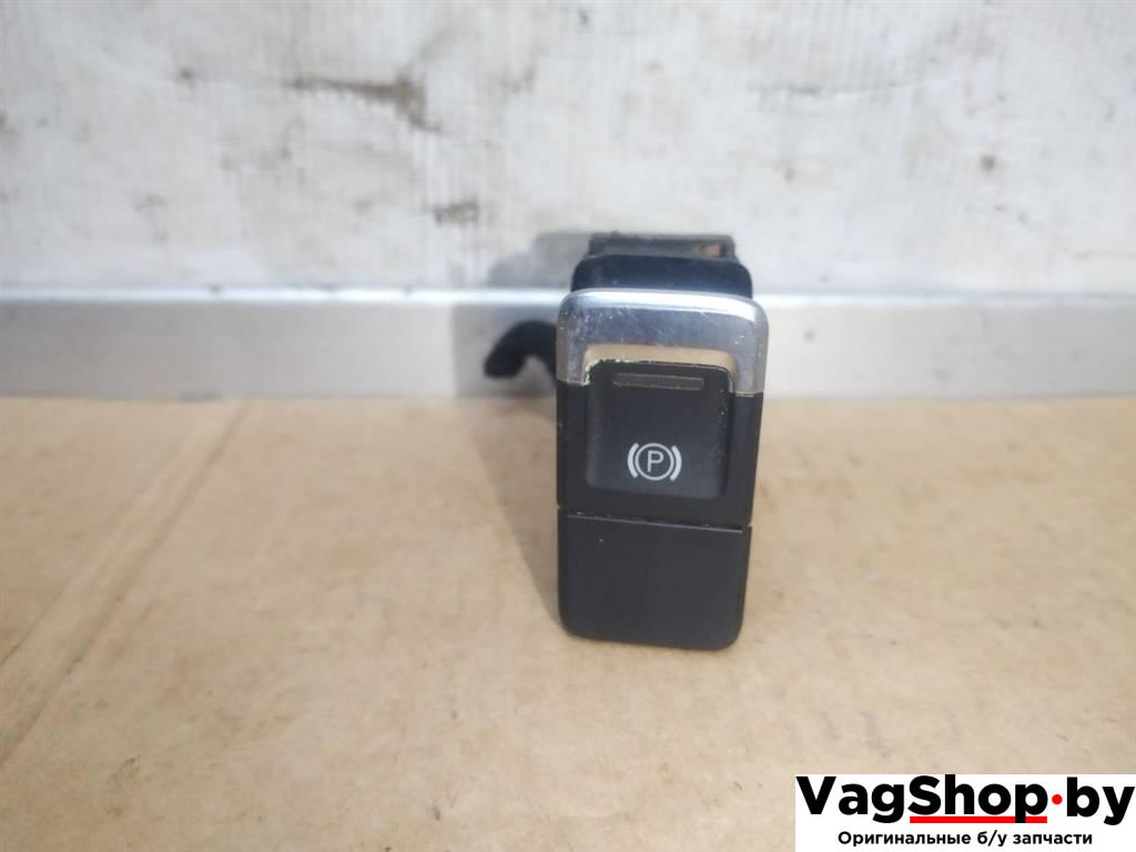кнопка ручного тормоза (ручника) Volkswagen Touareg 2 поколение 2012, 3.6 л., FSI, CGR, бензин, АКПП, серебро, внедорожник 5 дв., полный привод, 7P1927225B - фото №1