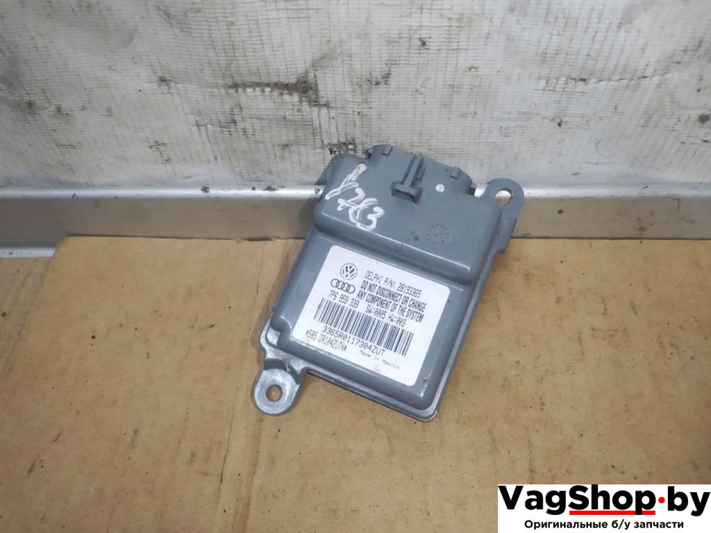 блок управления сиденьем Volkswagen Touareg 2 поколение 2012, 3.6 л., FSI, CGR, бензин, АКПП, серебро, внедорожник 5 дв., полный привод, 7P6959339 - фото №1