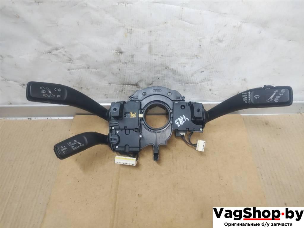 переключатель подрулевой (стрекоза) Volkswagen Touareg 2 поколение 2012, 3.6 л., FSI, CGR, бензин, АКПП, серебро, внедорожник 5 дв., полный привод, 7P6953502, 7P6953507L - фото №1