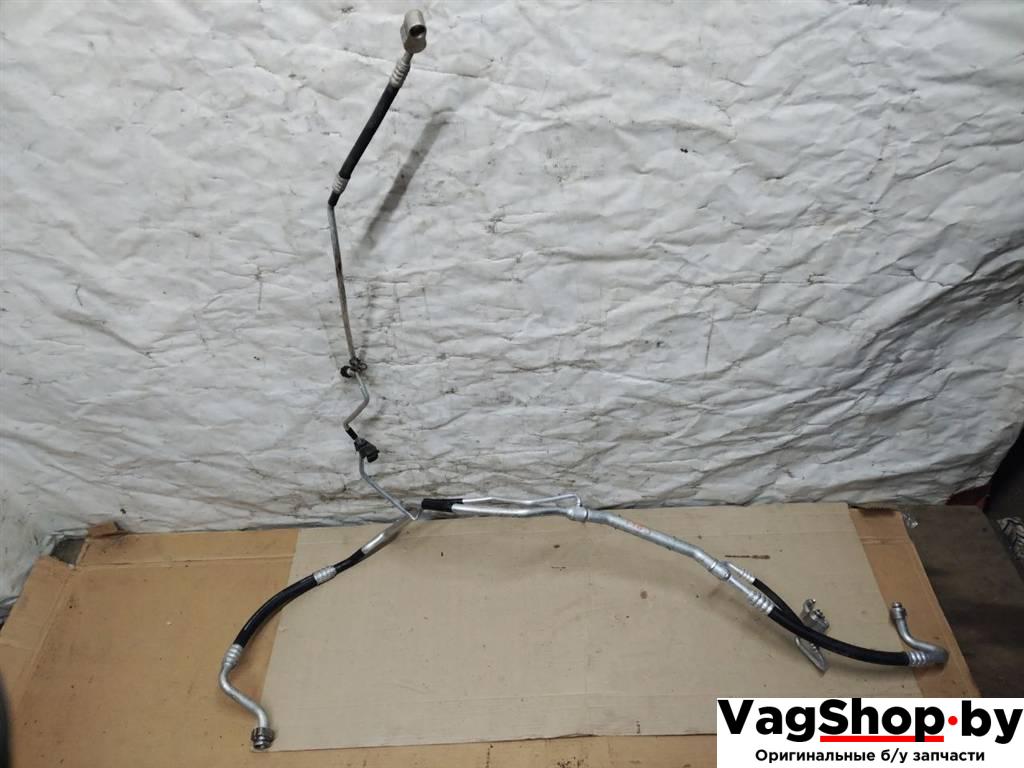 трубка кондиционера Volkswagen Touareg 2 поколение 2012, 3.6 л., FSI, CGR, бензин, АКПП, серебро, внедорожник 5 дв., полный привод, 7P1820741AP - фото №1