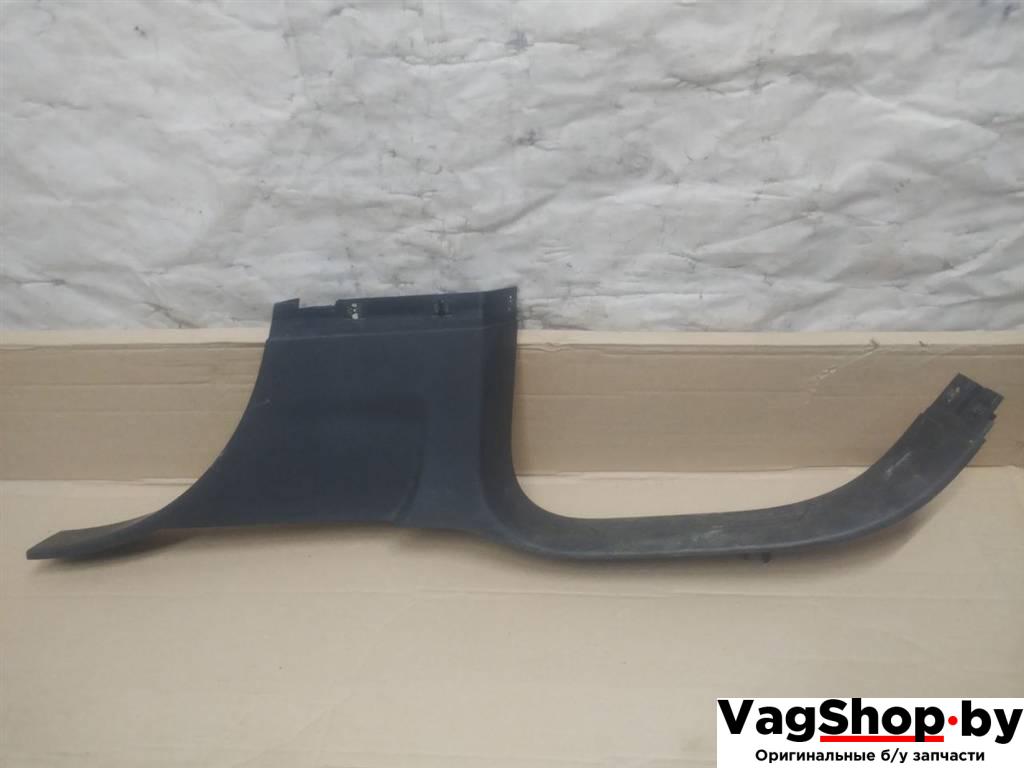 накладка на порог Volkswagen Touareg 2 поколение 2012, 3.6 л., FSI, CGR, бензин, АКПП, серебро, внедорожник 5 дв., полный привод, 7P0853370G - фото №1