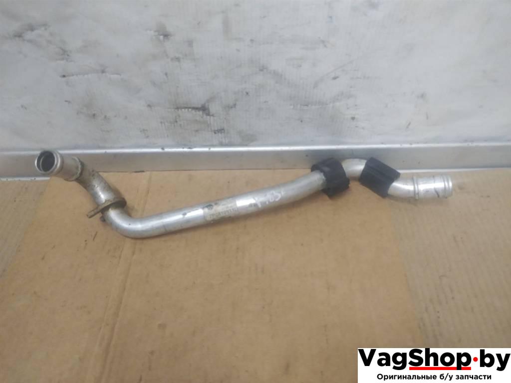 трубка охлаждающей жидкости Volkswagen Touareg 2 поколение 2012, 3.6 л., FSI, CGR, бензин, АКПП, серебро, внедорожник 5 дв., полный привод, 7P0819911D - фото №1