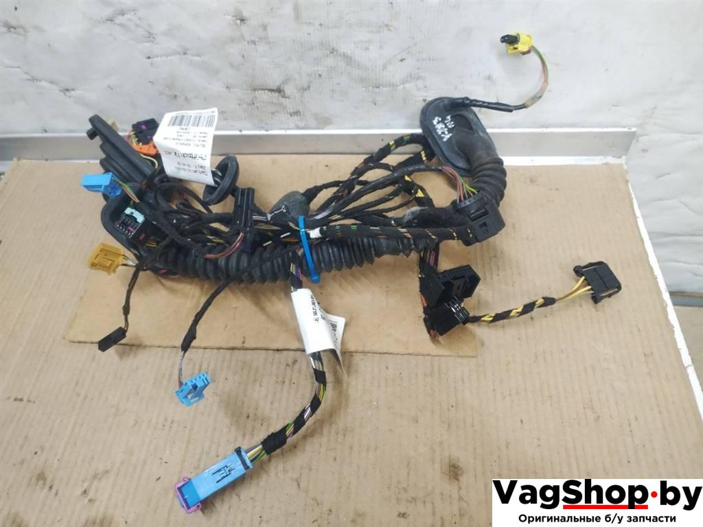 дверная проводка Volkswagen Touareg 2 поколение 2012, 3.6 л., FSI, CGR, бензин, АКПП, серебро, внедорожник 5 дв., полный привод, 7P6971161ES - фото №1