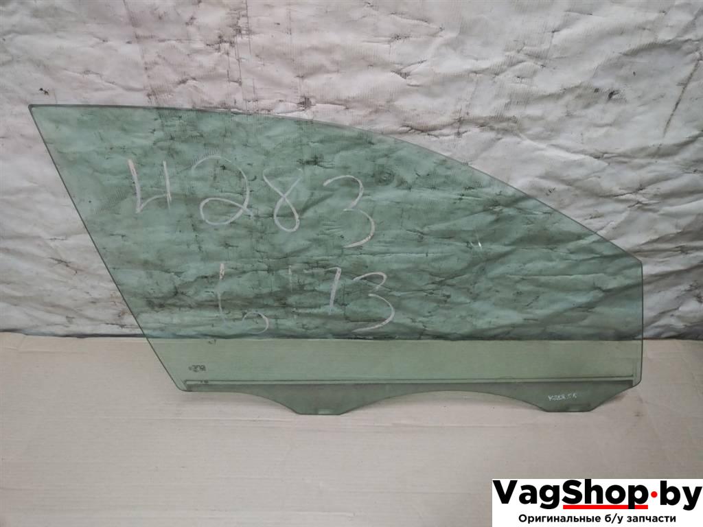 стекло двери передней правой Volkswagen Touareg 2 поколение 2012, 3.6 л., FSI, CGR, бензин, АКПП, серебро, внедорожник 5 дв., полный привод - фото №1