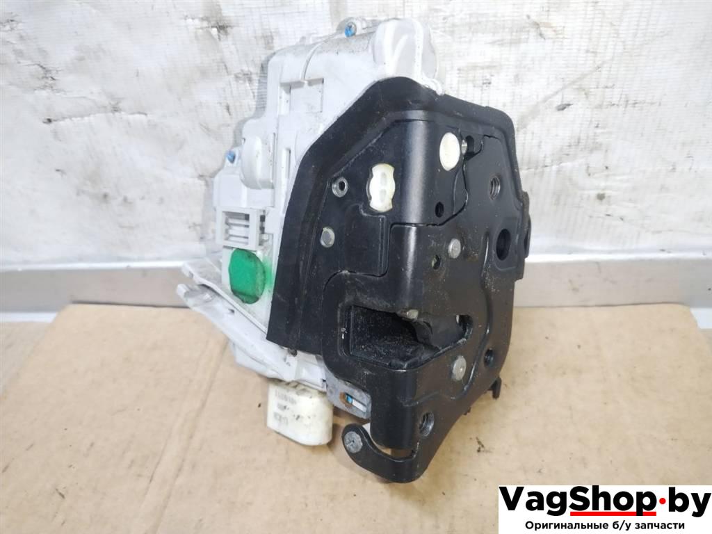 замок двери задней правой Volkswagen Touareg 2 поколение 2012, 3.6 л., FSI, CGR, бензин, АКПП, серебро, внедорожник 5 дв., полный привод, 4G0839016A - фото №1