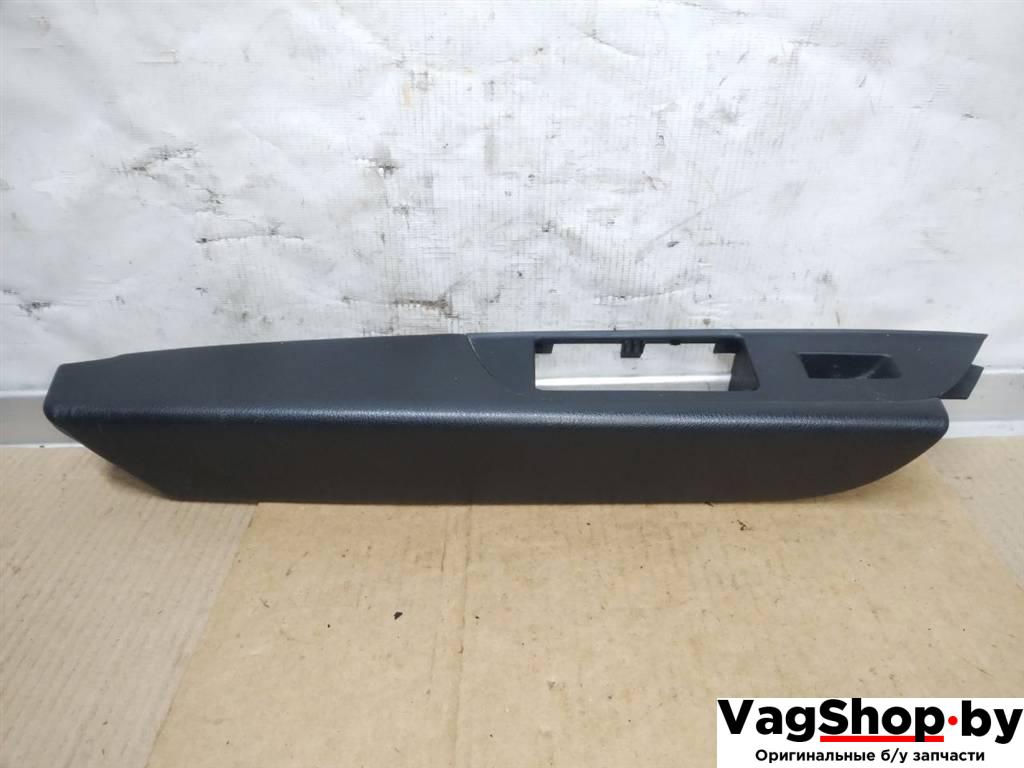 молдинг двери задней левой Volkswagen Touareg 2 поколение 2012, 3.6 л., FSI, CGR, бензин, АКПП, серебро, внедорожник 5 дв., полный привод, 7P6867363, 7P6867375A - фото №1