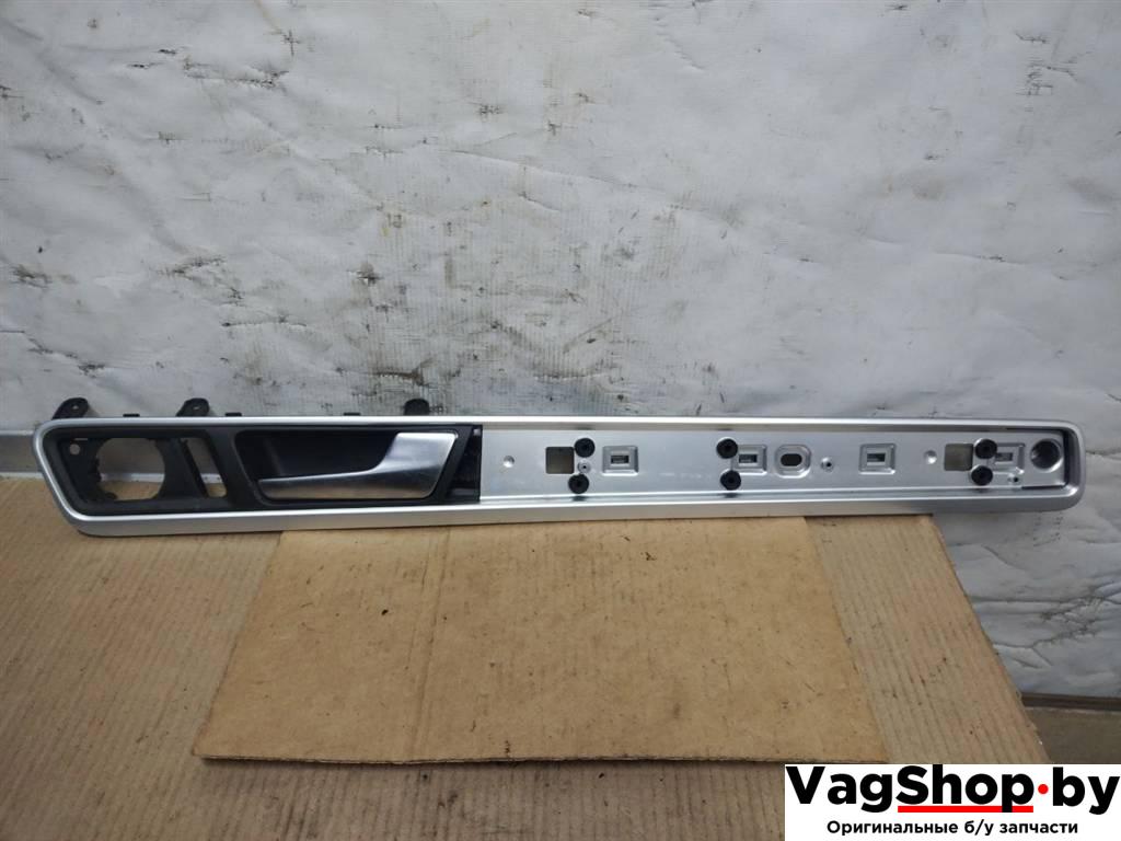 ручка внутренняя задняя правая Volkswagen Touareg 2 поколение 2012, 3.6 л., FSI, CGR, бензин, АКПП, серебро, внедорожник 5 дв., полный привод, 7P6839114, 7P6837420 - фото №1