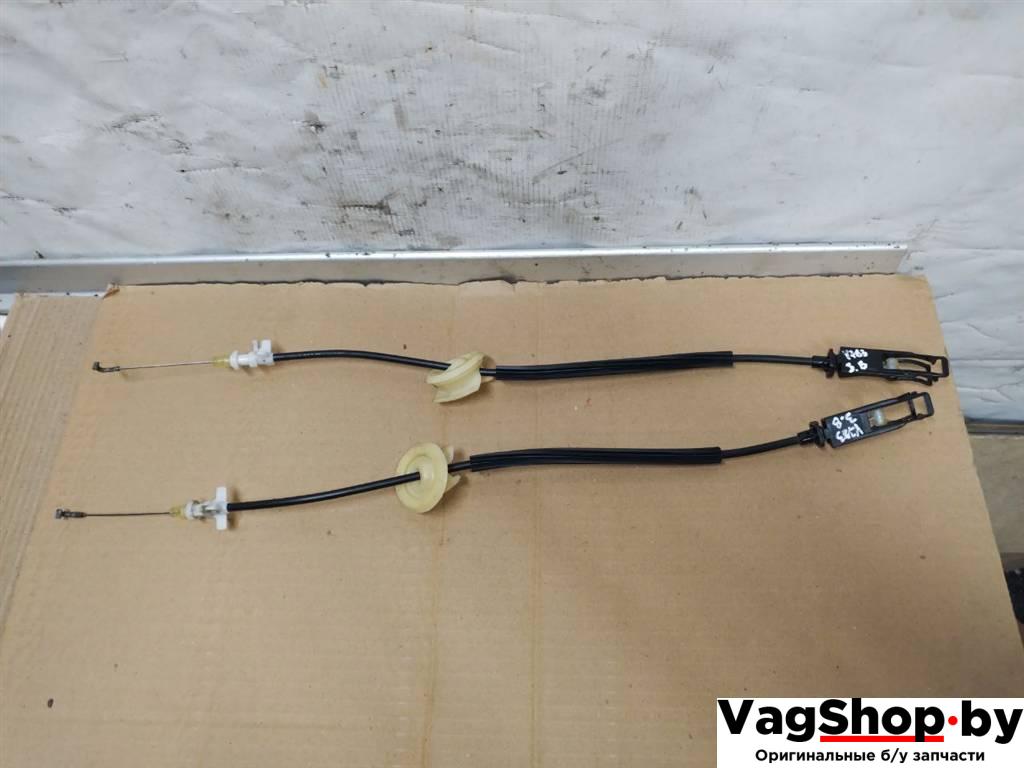 Трос двери задней Volkswagen Touareg 2 поколение 2012, 3.6 л., FSI, CGR, бензин, АКПП, серебро, внедорожник 5 дв., полный привод, 7P6839085A - фото №1