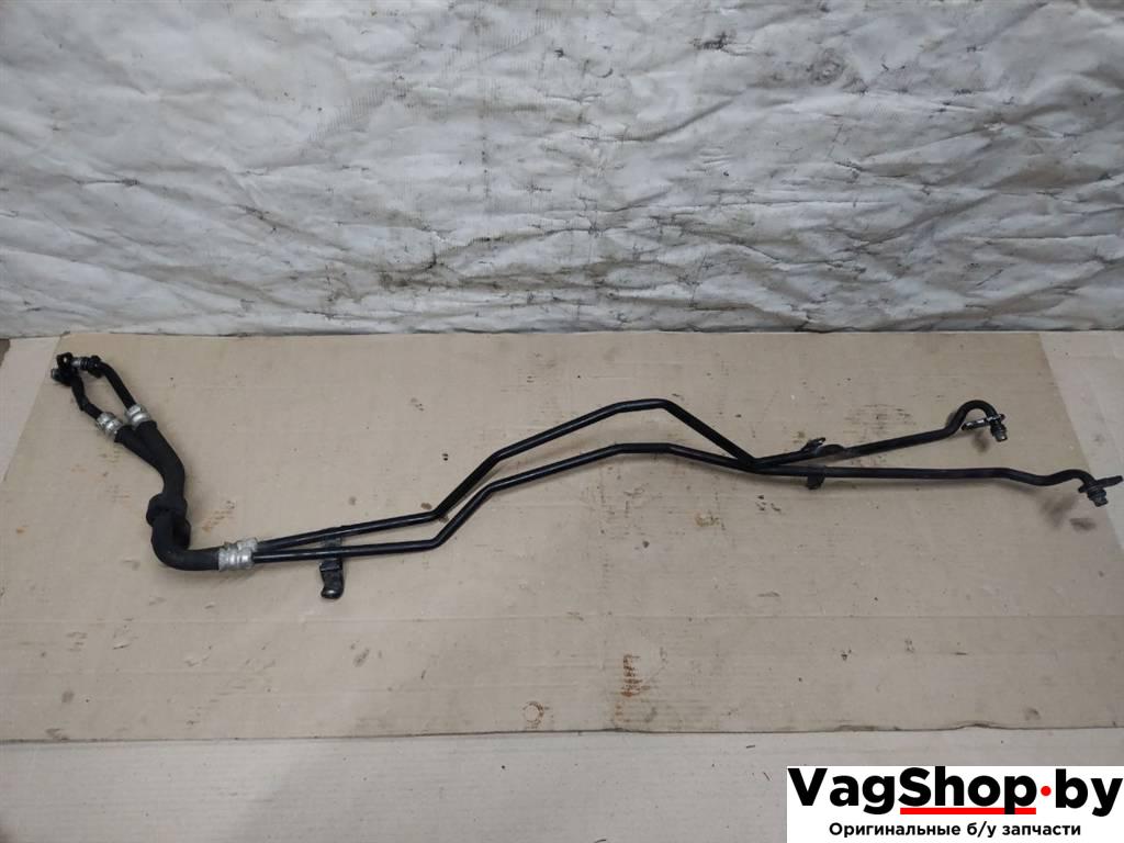 шланг (трубка) АКПП Volkswagen Touareg 2 поколение 2012, 3.6 л., FSI, CGR, бензин, АКПП, серебро, внедорожник 5 дв., полный привод, 7P0317801D - фото №1