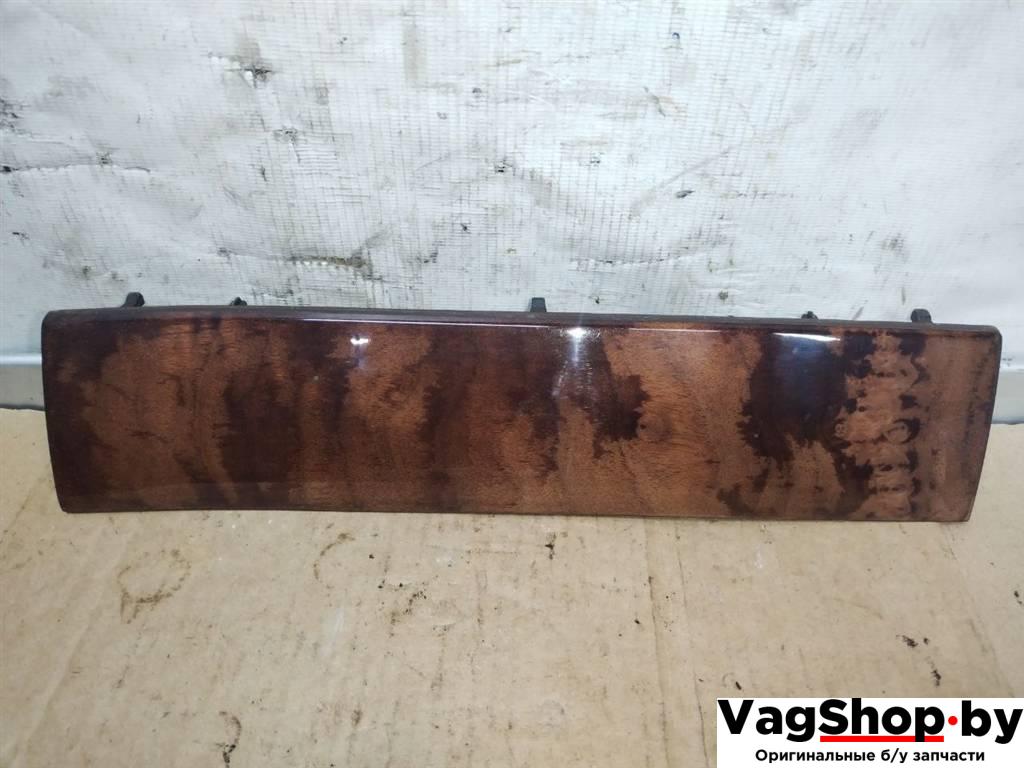 накладка на торпедо (консоль) Volkswagen Touareg 2 поколение 2012, 3.6 л., FSI, CGR, бензин, АКПП, серебро, внедорожник 5 дв., полный привод, 7P1858418BME1 - фото №1