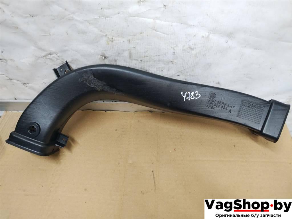 воздуховод Volkswagen Touareg 2 поколение 2012, 3.6 л., FSI, CGR, бензин, АКПП, серебро, внедорожник 5 дв., полный привод, 7P1819634A - фото №1