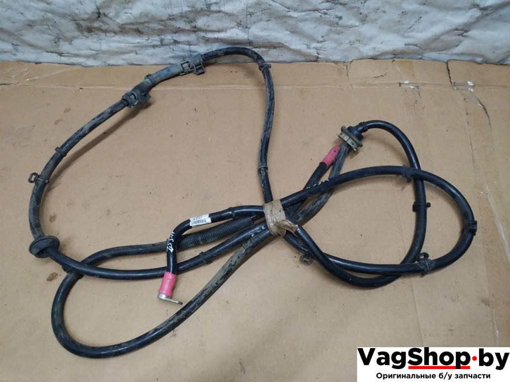 плюсовой провод аккумулятора Audi Q5 8R 2011, 3.0 л., TDi, CCW, дизель, АКПП, серый, внедорожник 5 дв., полный привод, 8R0971225 - фото №1