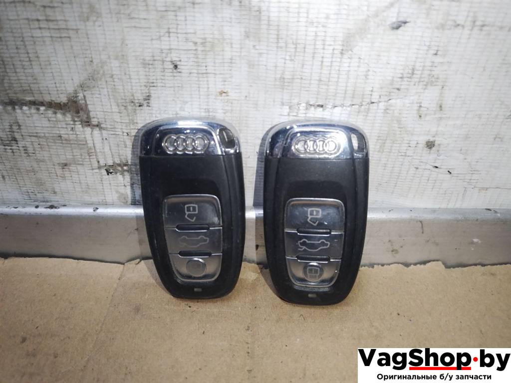 ключ Audi Q5 8R 2011, 3.0 л., TDi, CCW, дизель, АКПП, серый, внедорожник 5 дв., полный привод, 8T0959754D - фото №1