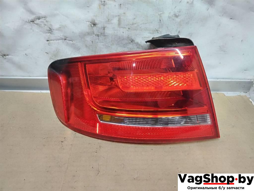 фонарь задний левый Audi A4 B8/8K 2010, 2.7 л., TDi, CGK, дизель, МКПП, белый, седан, передний привод, 8K5945095D - фото №1