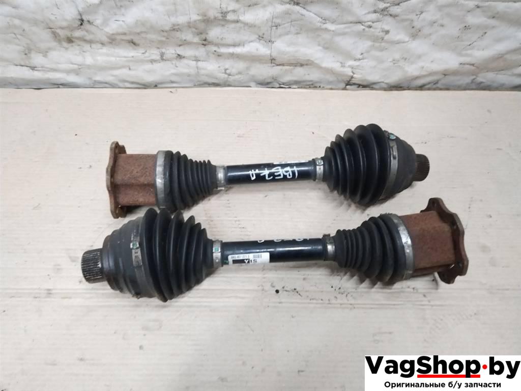 полуось передняя левая (приводной вал, ШРУС) Audi A4 B8/8K 2010, 2.7 л., TDi, CGK, дизель, МКПП, белый, седан, передний привод, 8K0407271S - фото №1