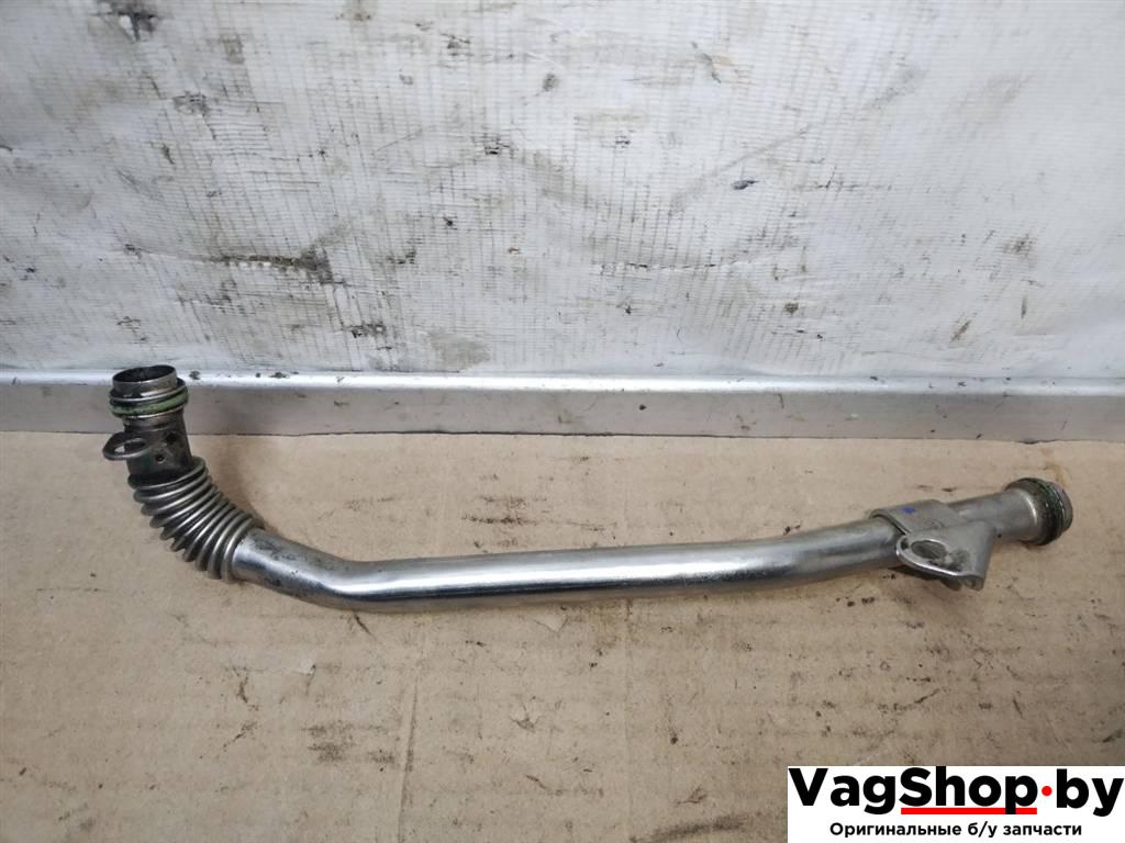 масляная трубка турбины Audi A4 B8/8K 2010, 2.7 л., TDi, CGK, дизель, МКПП, белый, седан, передний привод, 059145735AH - фото №1