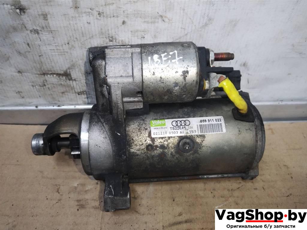 стартер Audi A4 B8/8K 2010, 2.7 л., TDi, CGK, дизель, МКПП, белый, седан, передний привод, 059911022 - фото №1