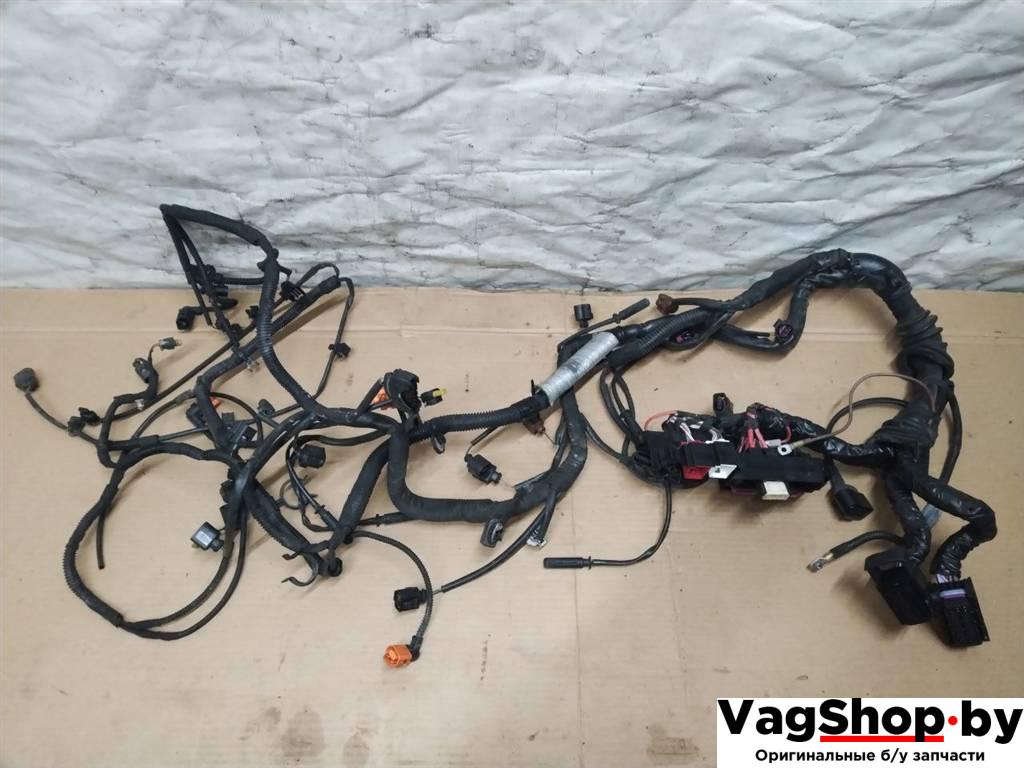 проводка двигателя Audi A4 B8/8K 2010, 2.7 л., TDi, CGK, дизель, МКПП, белый, седан, передний привод, 8K1971072CQ - фото №1