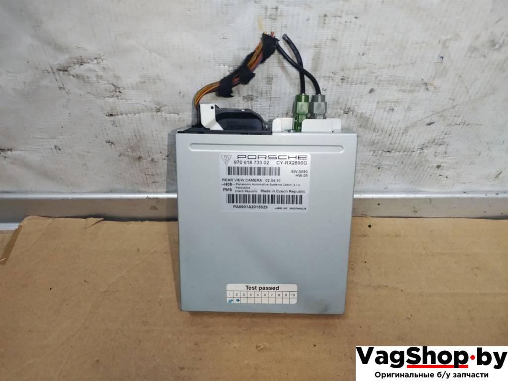 блок управления камерой Porsche Panamera 970 2011, 3.6 л., i, M 46.40, бензин, АКПП, черный, хетчбэк 5 дв., полный привод, 97061873302 - фото №1